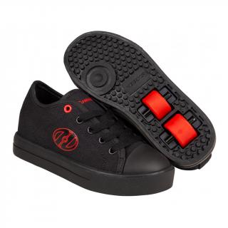 Heelys - Classic X2 Black/Red Logo Canvas - koloboty Velikost boty: 30