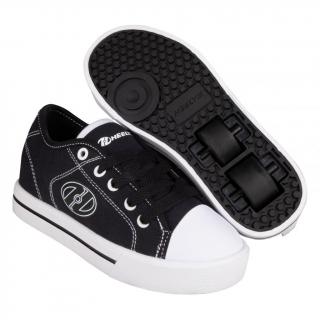 Heelys - Classic X2 Black/White - koloboty Velikost boty: 30