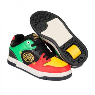 Heelys - Cosmical - Red/Black/Green/Yellow - koloboty Velikost boty: 31