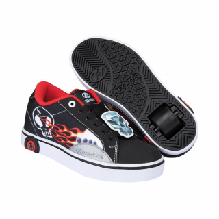 Heelys - Hot Wheels Fire CB - Black/Red - koloboty Velikost boty: 32