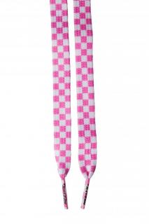 Heelys - Laces Check - Pink/White - tkaničky 130 cm