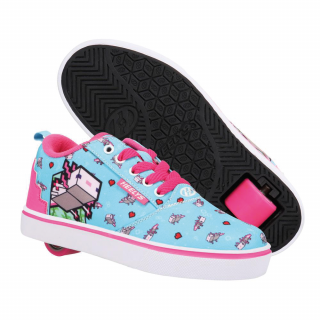 Heelys - Minecraft Pro 20 - Aqua/Pink/Black - koloboty Velikost boty: 31