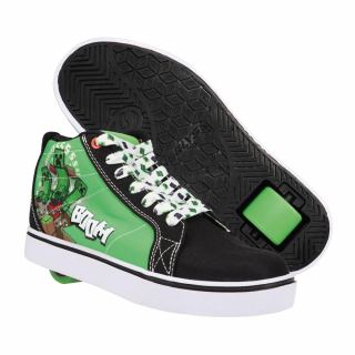 Heelys - Minecraft Racer 20 Mid - Black/Green - koloboty Velikost boty: 39