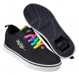 Heelys - Pro 20 - Black/Rainbow Cursive - koloboty Velikost boty: 31