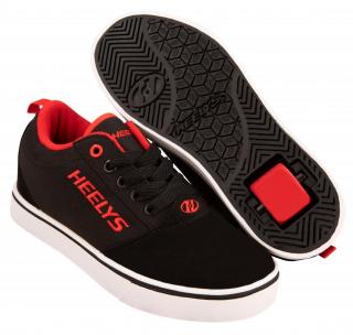 Heelys - Pro 20 - Black/Red/Nubuck - koloboty Velikost boty: 34