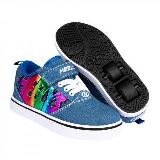 Heelys - Pro 20 X2 - BlueDenim/Blue/Rainbow - koloboty Velikost boty: 30