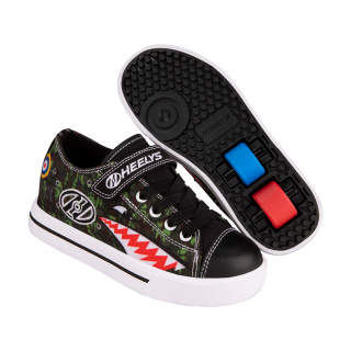 Heelys - Snazzy X2 - Black/Camo Shark - koloboty Velikost boty: 30