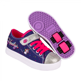 Heelys - Snazzy X2 - Purple/Neon Pink Unicorn - koloboty Velikost boty: 32