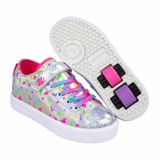 Heelys - Snazzy X2 - Silver/Pink/Multi - koloboty Velikost boty: 30