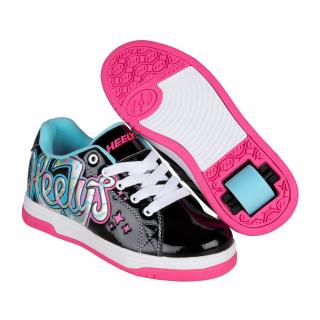 Heelys - Split - Black/Neon Pink/Multi - koloboty Velikost boty: 31