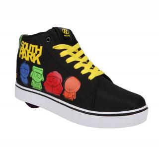 Heelys x South Park - Racer Mid Black/Yellow - koloboty Velikost boty: 40,5