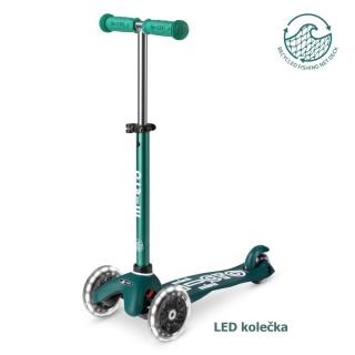 Micro - Mini Deluxe ECO - LED green - Dětská koloběžka