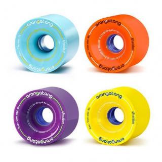 Orangatang - 4President Wheels 70 mm 77a/80a/83a/86a (sada 4 ks) Tvrdost koleček: 77a - Modrá