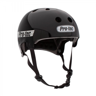 Pro -Tec - Old School Cert Gloss Black - helma Velikost: L
