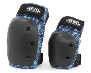 Rekd - Dětská sada chráničů - Youth Heavy Duty Double Pads Set Black/Blue Velikost: M