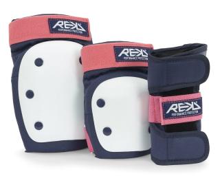 Rekd - Sada chráničů pro dospělé - Heavy Duty Blue/Pink Velikost: XS