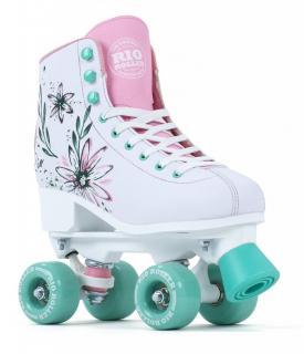 Rio - Roller Artist Flora Pink/Green - trekové brusle Velikost (brusle): 39.5