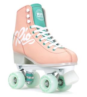 Rio - Roller Script Peach/Green - trekové brusle Velikost (brusle): 35.5