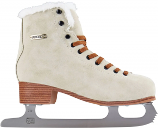 Roces - Suede Eco-Fur Brown - lední brusle Velikost: 38