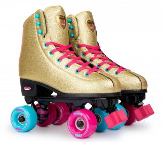 Rookie - BUMP Rollerdisco - Gold - Trekové brusle Velikost (brusle): 34