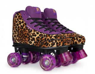 Rookie - Rollerskates Harmony - Leopard - trekové brusle Velikost (brusle): 39.5