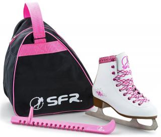 SFR - Junior Ice Skate Set - lední brusle Velikost (brusle): 34