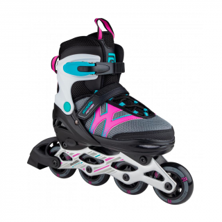 Skatelife - Motion Black/Pink - nastavitelné in-line brusle Velikost (brusle): 26-29