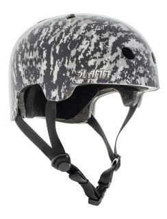 Slamm - Logo Helmet Grey Camo - helma + samolepky Velikost: S - M