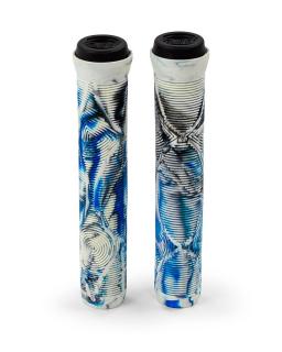 Slamm - Team Swirl Bar Grips - Arctic