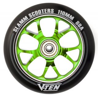 Slamm - V-Ten V2 110 mm kolečko (1ks) Barva: Zelená