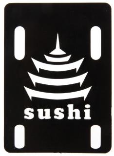 Sushi - 1/8 Pagoda Riser - Black (1ks) - podložka pod trucky