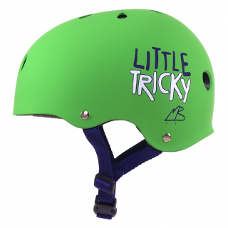 Triple Eight - Little Tricky Helmet Green - helma Velikost: YOUTH