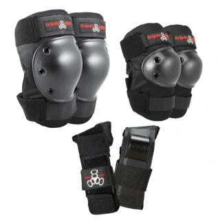 Triple Eight - Saver Series 3Pack - Black - Sada chráničů pro děti Velikost: JNR