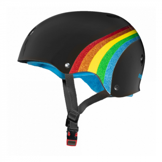 Triple Eight - The Certified Sweatsaver Helmet Rainbow Black - helma Velikost: XL/XXL