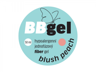 BB gel FIBER BLUSH PEACH jednofázový hypoalergenní 50ml