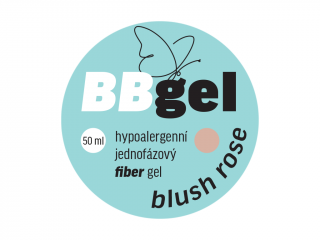 BB gel FIBER BLUSH ROSE jednofázový hypoalergenní 50ml