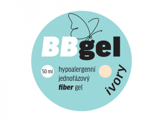 BB gel FIBER IVORY jednofázový hypoalergenní 50ml