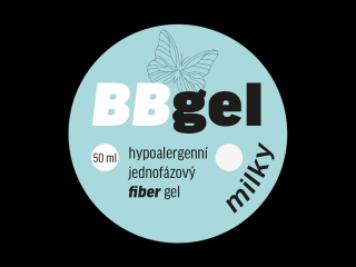 BB gel FIBER MILKY jednofázový hypoalergenní 50ml