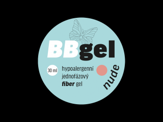 BB gel FIBER NUDE jednofázový hypoalergenní 30ml