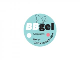 BB gel FIBER PINK EXTENSION jednofázový hypoalergenní 15ml