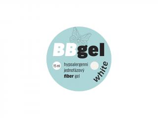 BB gel FIBER WHITE jednofázový hypoalergenní 15ml