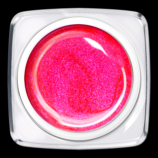 CHARM gel barevný #205 GLITTER NEON PINK