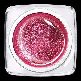 CHARM gel barevný #251 GLITTER RASPBERRY