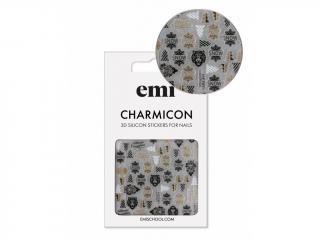 Charmicon 3D Silicone Stickers #201 Tiger