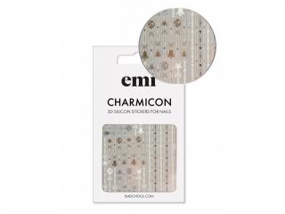 Charmicon 3D Silicone Stickers #226 New Year Decor