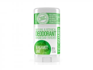 Deodorant přírodní tuhý - bergamot a limetka 65g