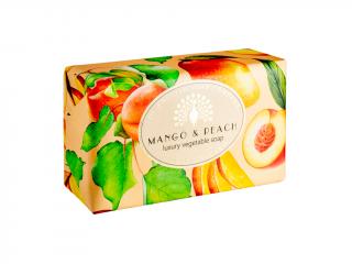English Soap mýdlo 190g mango a broskev