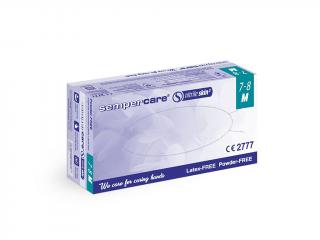 Rukavice ochranné modré velikost M 200ks