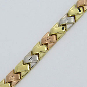 Zlatý náhrdelník Z20-163 délka: 47 cm, váha: 21.15 g, ryzost: Au 585/1000