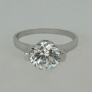 Zlatý prsten zásnubní Z70-031 váha: 2.75 g, Velikost: 58, ryzost: Au 585/1000